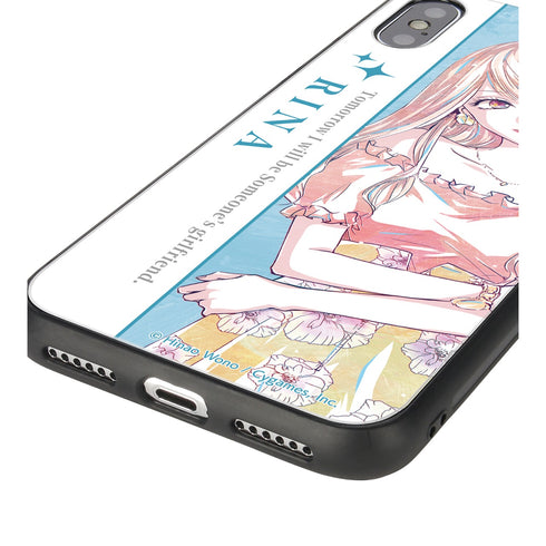 『明日、私は誰かのカノジョ』リナ Ani-Art 強化ガラスiPhoneケース